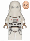 LEGO sw1103 Snowtrooper, Printed Legs, Dark Tan Hands, Cheek Lines, Frown