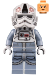 LEGO sw1176 AT-AT Driver - Dark Red Imperial Logo, Female