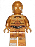 LEGO sw1201 C-3PO - Printed Legs, Toes and Arms
