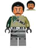 LEGO sw577 Kanan Jarrus (Black Hair and Eyebrows)