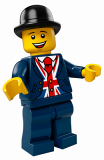 LEGO tls094 Lego Brand Store Male, Bowler Hat, Lester - Leicester Square London UK