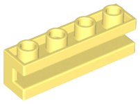 Bricker - 零件LEGO - 2653 Brick, Modified 1 x 4 with Groove