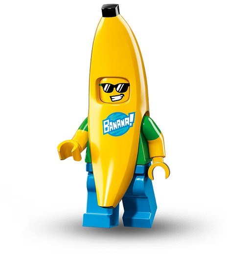 bricker - 组装玩具,来自 lego 71013-15 banana man