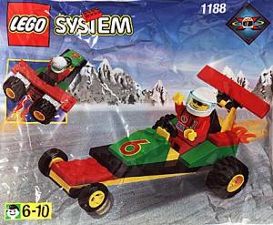 Bricker - 組裝玩具，來自 LEGO 1188 Fire Formula