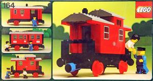 Bricker - 組裝玩具，來自 LEGO 164 Passenger Wagon