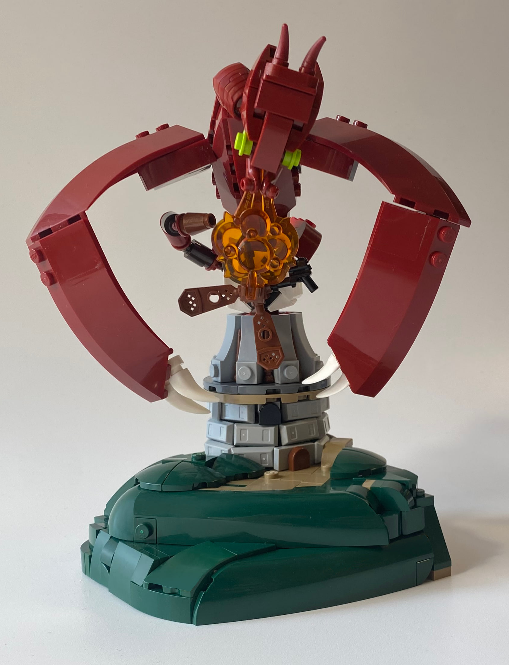Dragon and windmill