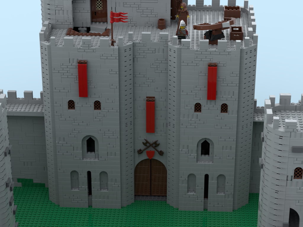 LEGO MOC - Замок Роткастр