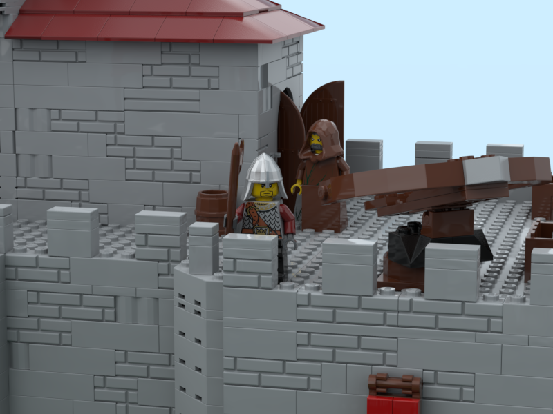 LEGO MOC - Замок Роткастр