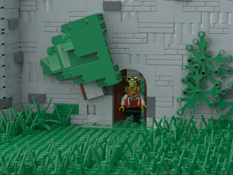LEGO MOC - Замок Роткастр